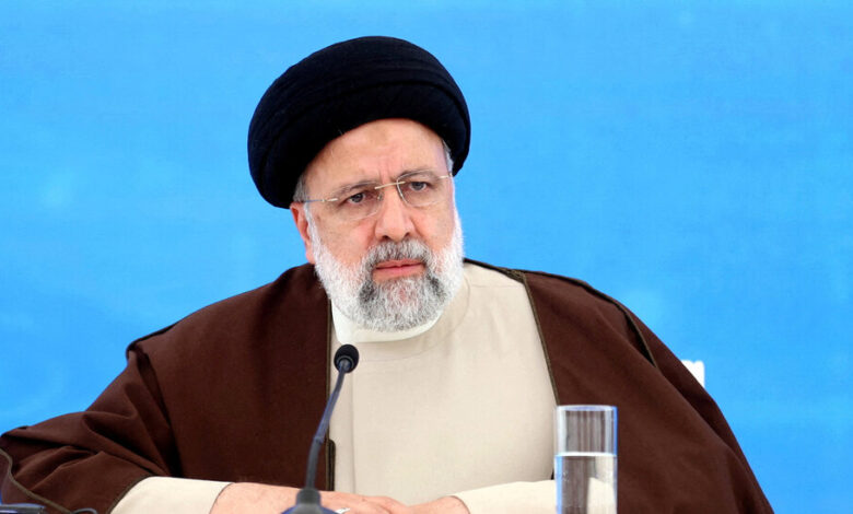 State media reported that the helicopter carrying the Iranian President crashed