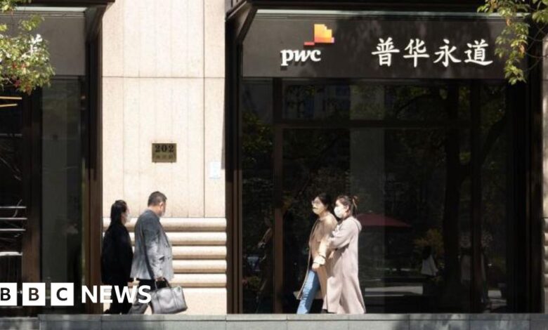 PwC fined and banned from operating in China for six months over Evergrande audit