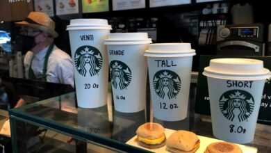 Starbucks shares slid after preliminary results showed sales fell again