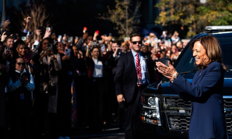 Kamala Harris broke the post-election silence with a message to her supporters: "Let's keep fighting"