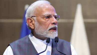 Prime Minister Modi expressed concern about threats stemming from digital fraud, cybercrime, and AI technology