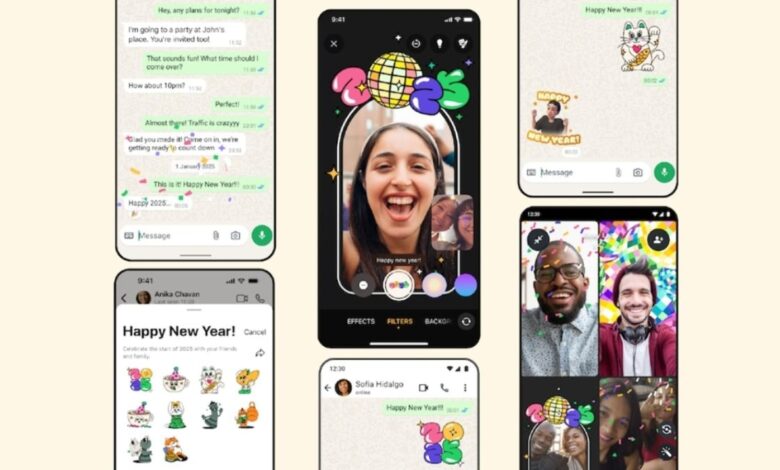 WhatsApp launches exciting features in the New Year with cool calling effects, stickers and animations for users