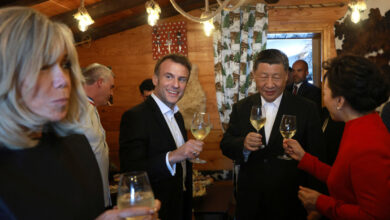 Macron welcomed Chinese President Xi Jinping in the French Pyrenees