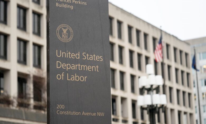 CPI data released early shows the Department of Labor