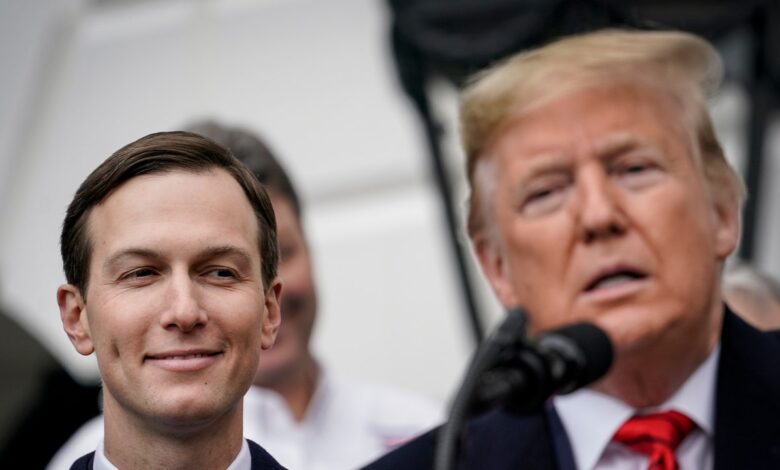 Jared Kushner is reportedly soliciting wealthy donors on Trump's behalf