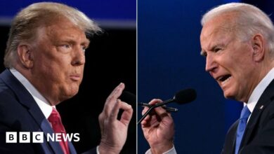 Trump and Biden