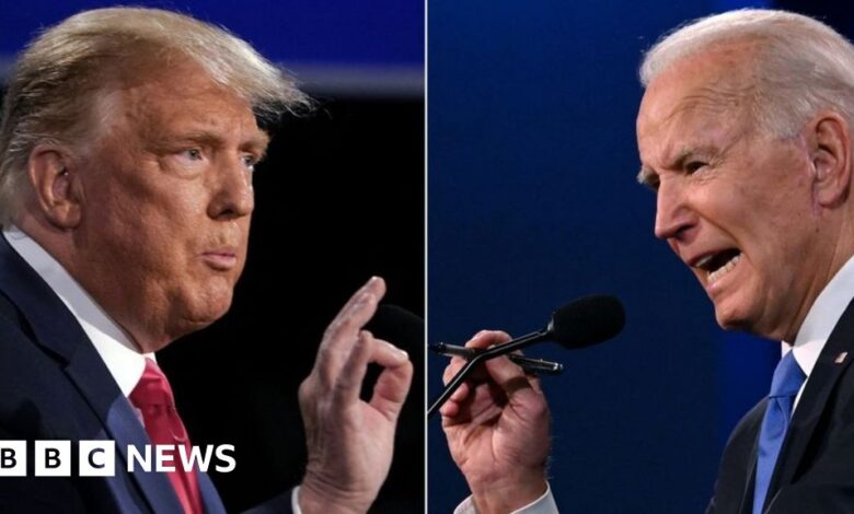 Trump and Biden