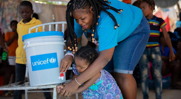 Haiti: UNICEF ensures thousands of people have safe drinking water