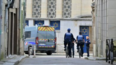 French police kill a man who tried to burn down a Rouen synagogue