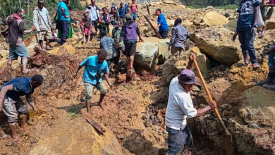 The death toll in the Papua New Guinea landslide is estimated to be at least 670