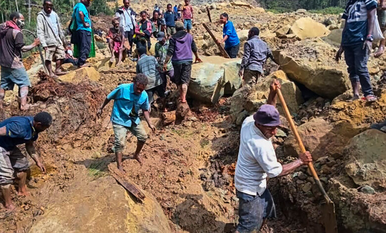 The death toll in the Papua New Guinea landslide is estimated to be at least 670