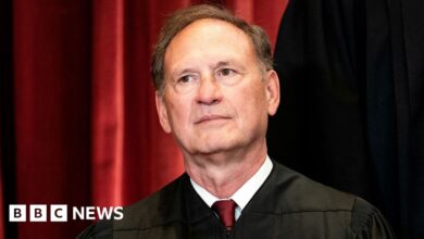 Justice Samuel Alito rejected Trump's call to dismiss the lawsuits amid controversy