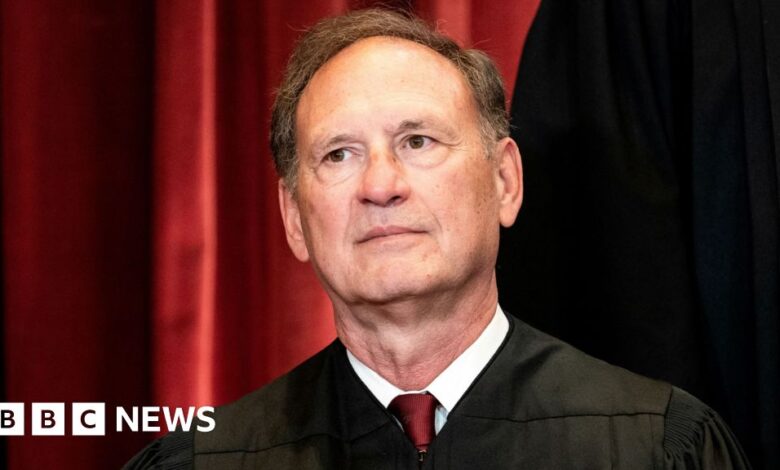 Justice Samuel Alito rejected Trump's call to dismiss the lawsuits amid controversy