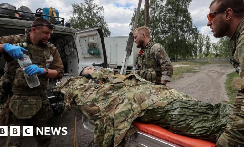 Russia said troops had entered a border town near Kharkiv