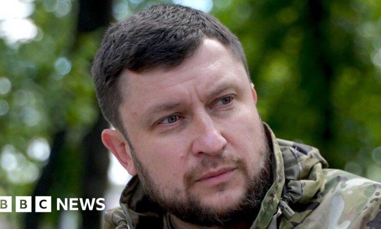 The Russians simply stepped in, Ukrainian troops in Kharkiv told the BBC