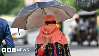 Delhi is hot as the temperature crosses 45C