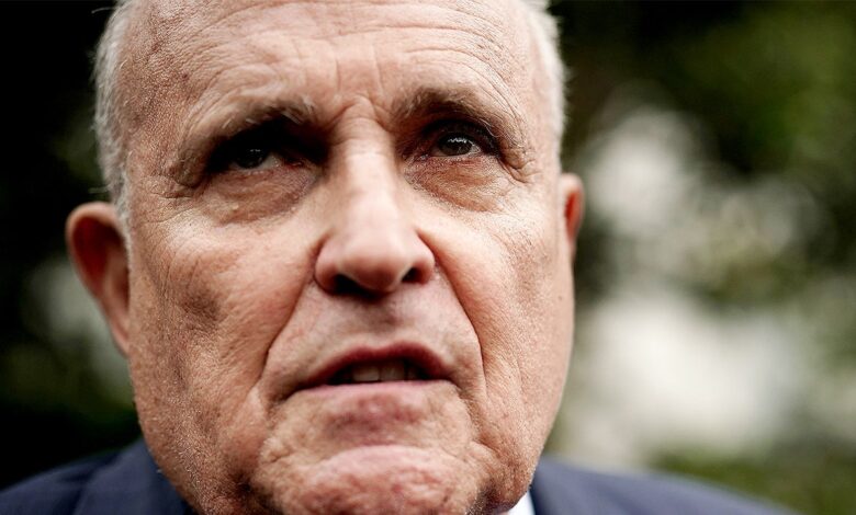 Rudy Giuliani adds “Going to the bathroom with his zoom microphone on” to his long list of examples of how he's not good with technology