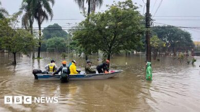 River levels rise in flood-affected Brazilian state