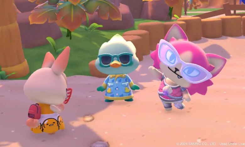 Hello Kitty Island Adventure Face and Back Accessories Added in 1.7