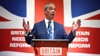 Brexit champion Nigel Farage said he will run in the UK election, shaking up the race