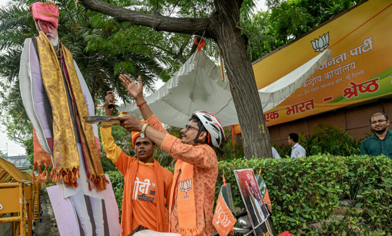 Indian Election 2024 Live Updates: Modi's Lead Narrower Than Expected