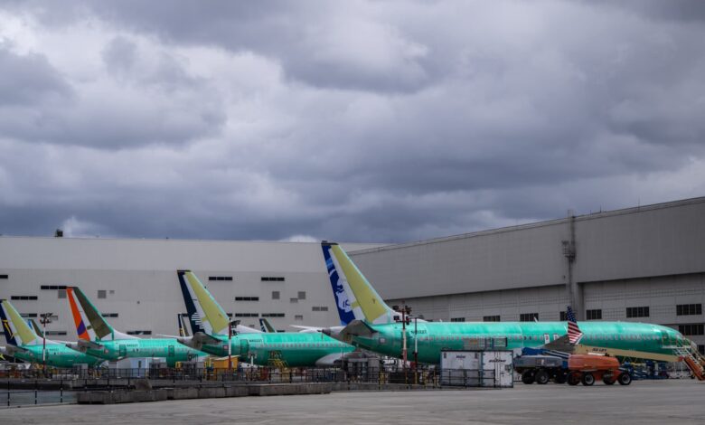 Boeing's sales decline as the company receives no orders for the 737 Max for the second month in a row