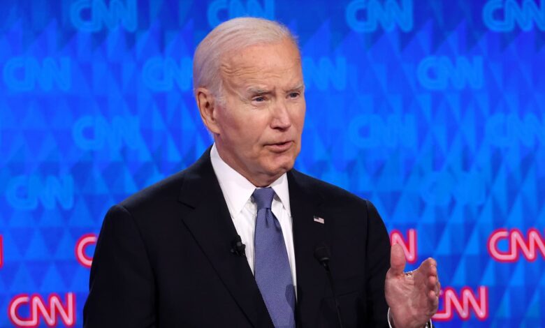 Biden and Democratic fundraisers voiced warnings about the debate