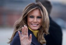 Where is Melania? Was not present at the press conference after Trump's ruling