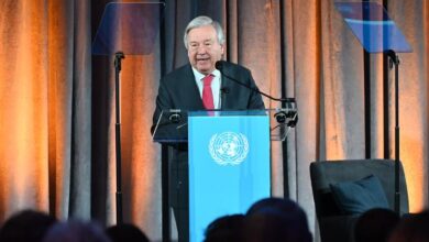 Guterres insists there is a way out of 'highway to climate hell'