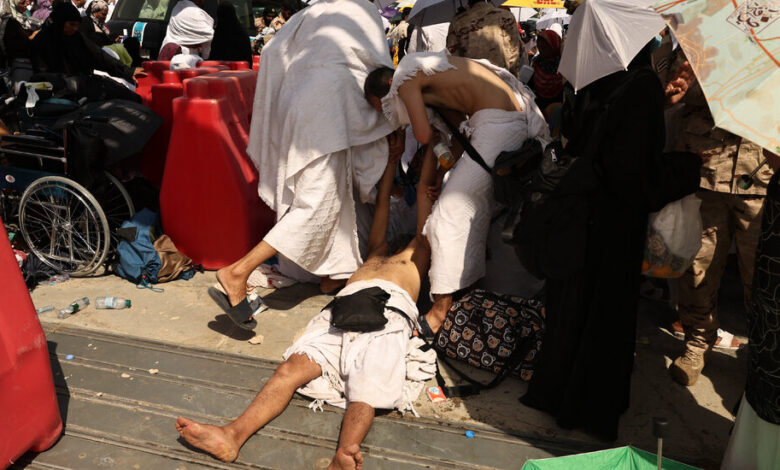 Dozens of people died from the intense heat that enveloped Mecca during the Hajj pilgrimage