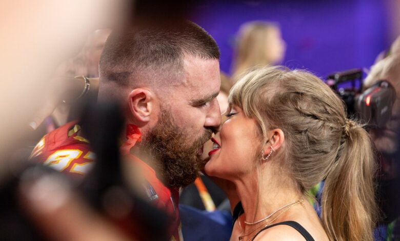 Travis Kelce found a clever way to represent Taylor Swift at the Cannes Lion Festival