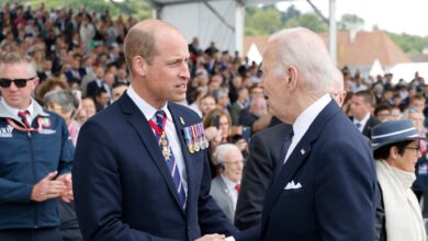 Prince William joined world leaders as he represented King Charles during the D-Day celebrations