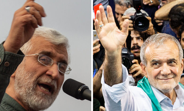 Reformist Masoud Pezeshkian makes it to the second round of Iran's presidential election