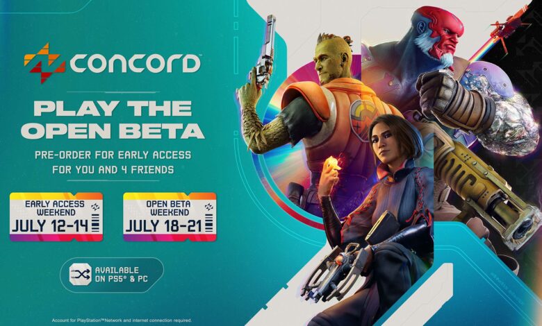 Concord Beta dates announced, Beta Early Access launching July 12