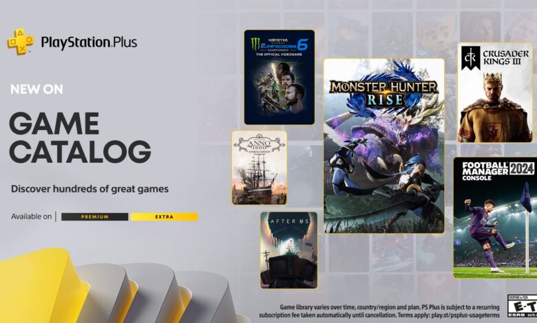 PlayStation Plus Game Catalog for June: Monster Hunter Rise, Football Manager 2024, Crusader Kings III, After Us and more 