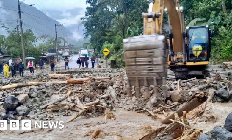 Rain in Ecuador: Deadly landslides hit Baños