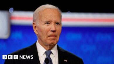 Biden struggles in debate as personal attacks increase