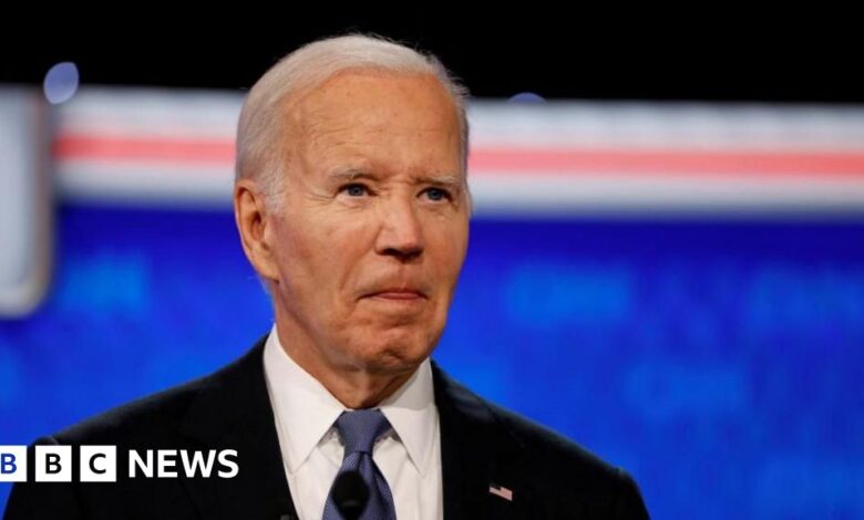 Biden struggles in debate as personal attacks increase