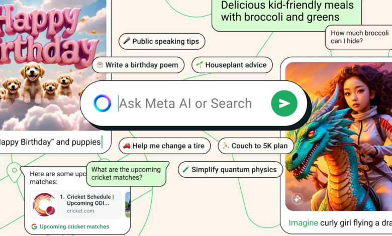 Meta AI official roll-out begins in India: Get AI assistant on WhatsApp, Instagram and more