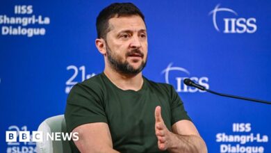 Volodymyr Zelensky accused Russia and China of sabotaging the peace summit