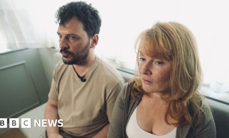 The freed hostage's parents told the BBC about the hostage's return