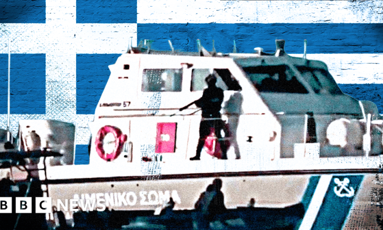Witnesses said the Greek coast guard threw the migrants into the sea to die