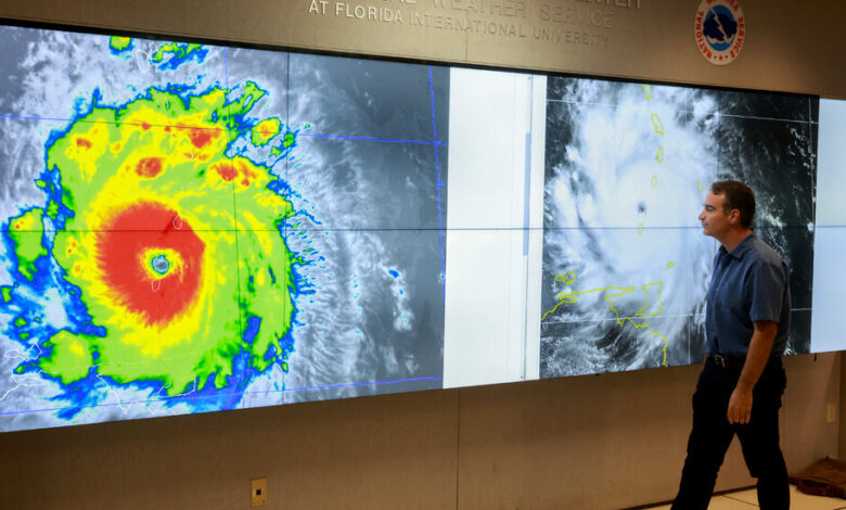 Hurricane Beryl strengthens to Category 5 in the Caribbean