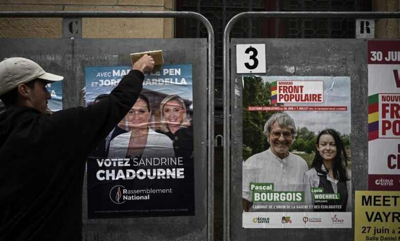 France's snap election enters its final hours