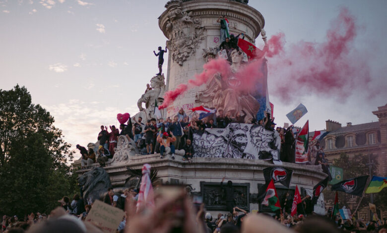 French election deadlocked as left rises and far right fails to achieve its goals