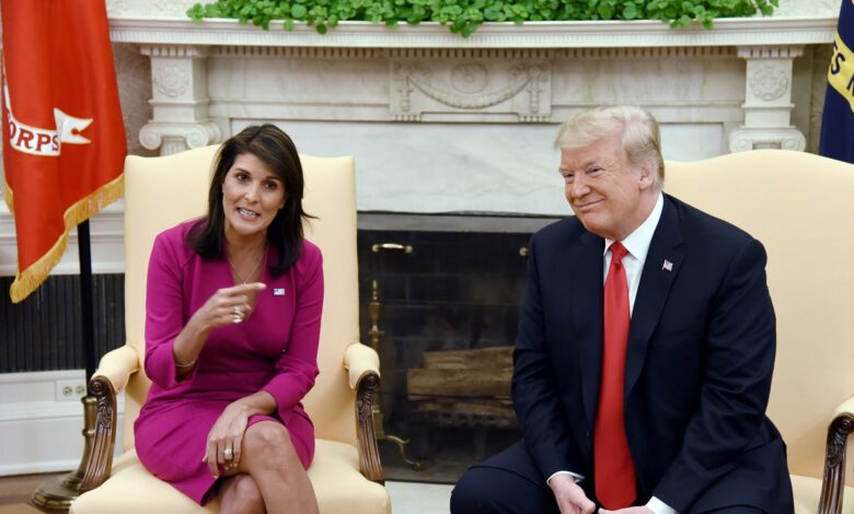 Nikki Haley burns last shred of dignity, tells her delegates to vote for Trump at convention he didn't invite her to