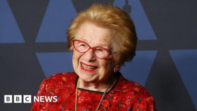 Renowned sex therapist Dr. Ruth Westheimer dies at 96