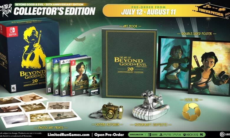 Beyond Good & Evil Switch Collector's Edition Revealed, Pre-Orders Open Next Week