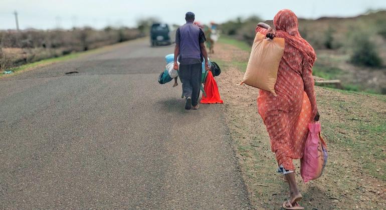 Tens of thousands displaced as fighting escalates in southeastern Sudan