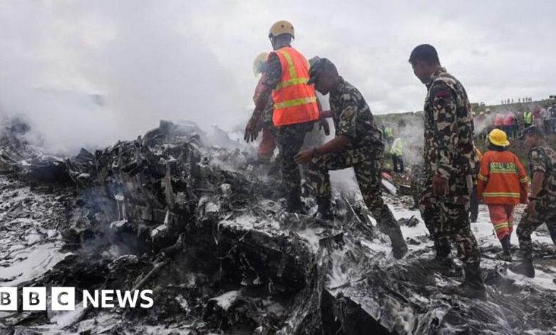 Sole pilot survives plane crash in Nepal